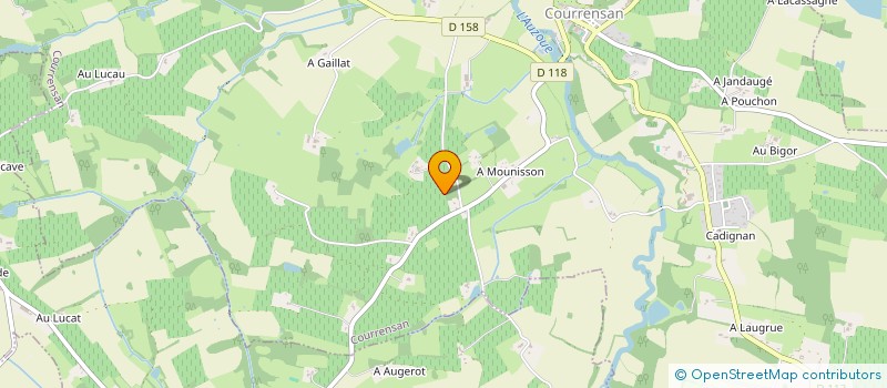 localisation de l'entreprise MADAME SIMONE LAMARQUE à LAGRAULET-DU-GERS