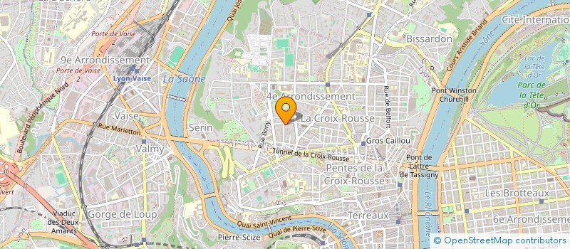 localisation de l'entreprise MADAME SIMONE LAPERNON  LYON