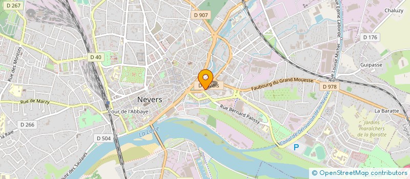 localisation de l'entreprise MADAME SIMONE LAPO à NEVERS