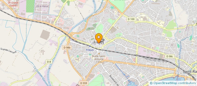 localisation de l'entreprise MADAME SIMONE LARIVE à FREJUS