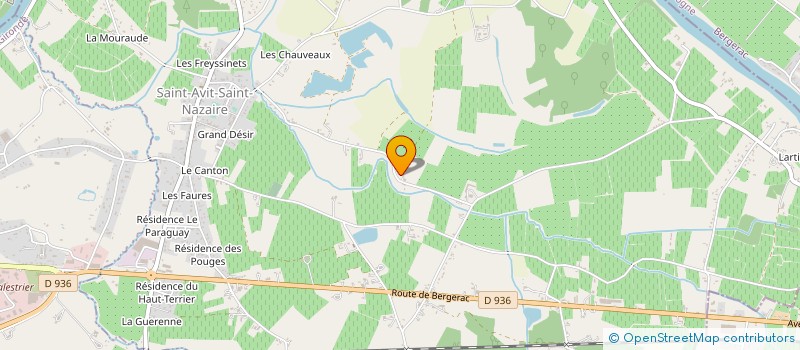 localisation de l'entreprise MADAME SIMONE LASSERRE à SAINT-AVIT-SAINT-NAZAIRE