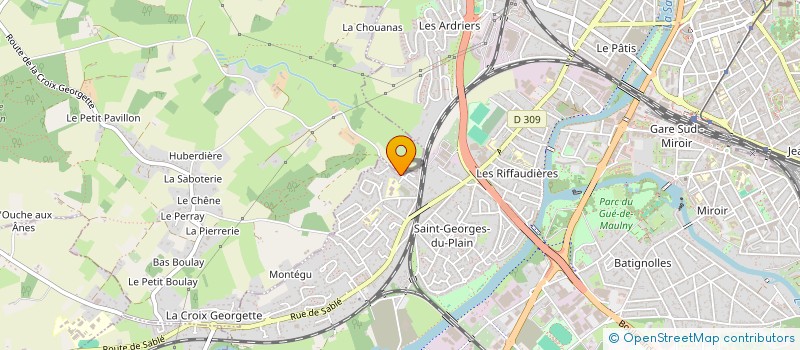 localisation de l'entreprise MADAME SIMONE LEDRU  LE MANS