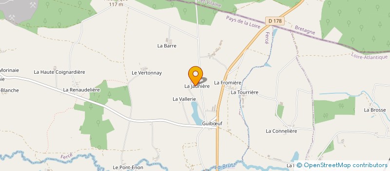 localisation de l'entreprise MADAME SIMONE LETOURNEL à FERCE