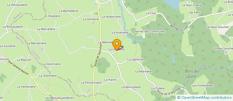 localisation de l'entreprise MADAME SIMONE LEUDRIE à NOUES DE SIENNE