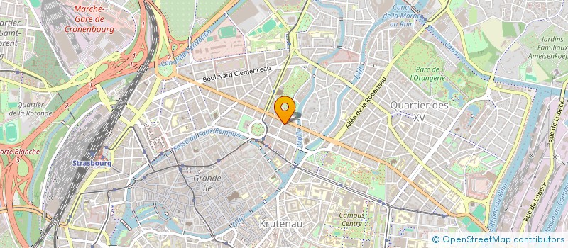 localisation de l'entreprise MADAME SIMONE LOGEL à STRASBOURG