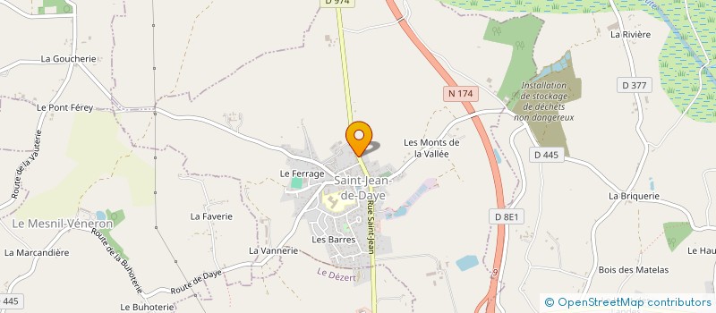 localisation de l'entreprise MADAME SIMONE MARIE  GRAIGNES-MESNIL-ANGOT