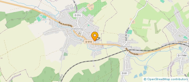 localisation de l'entreprise MADAME SIMONE MATHIS  DIEBLING