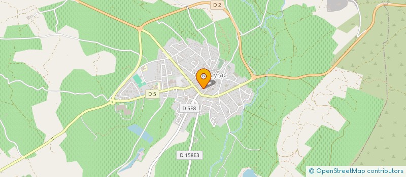 localisation de l'entreprise MADAME SIMONE MAUREL  VILLEVEYRAC