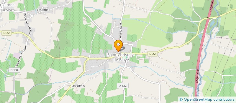 localisation de l'entreprise MADAME SIMONE MAUVILAIN  SAUGON