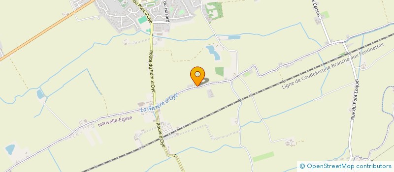 localisation de l'entreprise MADAME SIMONE MEESEMAECKER  OYE-PLAGE