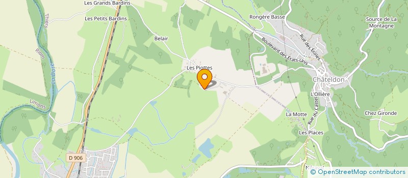 localisation de l'entreprise MADAME SIMONE MOREL  PUY-GUILLAUME