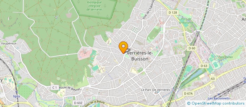 localisation de l'entreprise MADAME SIMONE MOUCHY à VERRIERES LE BUISSON