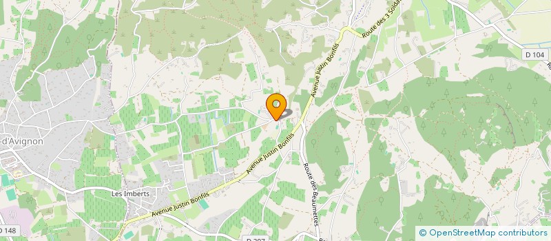 localisation de l'entreprise MADAME SIMONE MOUNIER  GORDES