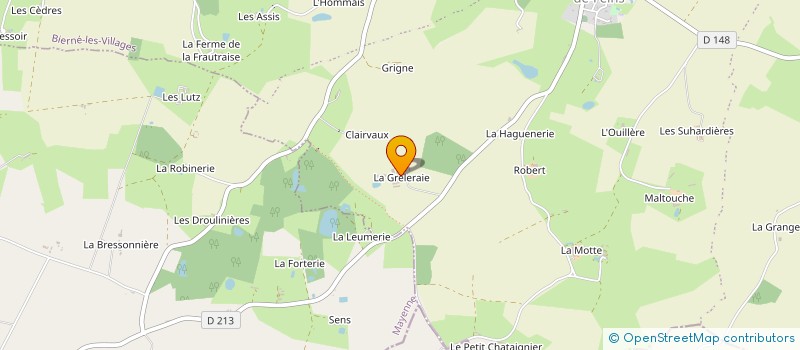 localisation de l'entreprise MADAME SIMONE MOURAND à BIERNE-LES-VILLAGES