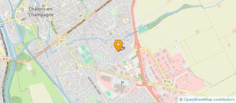 localisation de l'entreprise MADAME SIMONE MUZARD  SAINT-MEMMIE