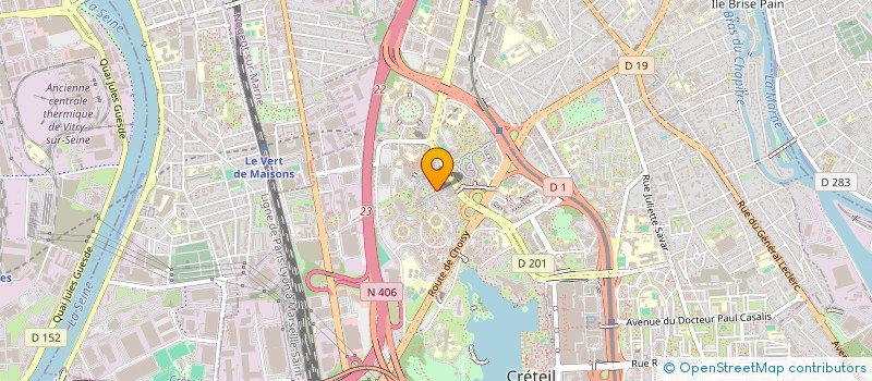 localisation de l'entreprise MADAME SIMONE NIDDAM à CRETEIL