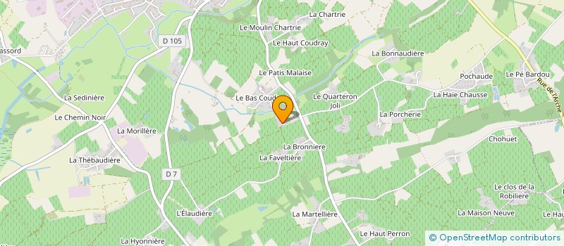 localisation de l'entreprise MADAME SIMONE NIESSEN à LE LOROUX-BOTTEREAU