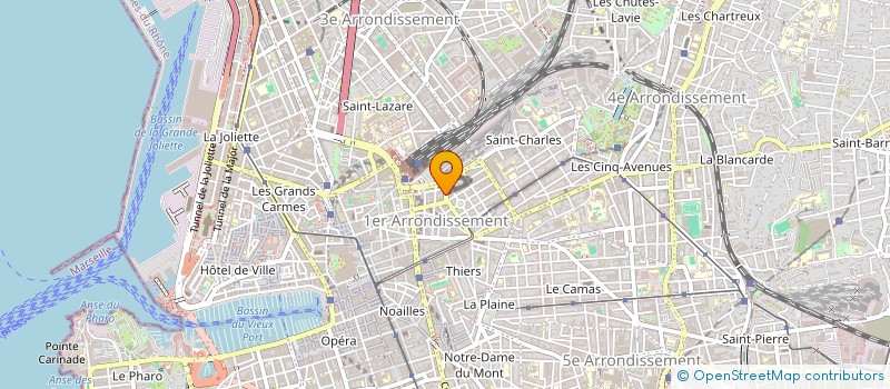 localisation de l'entreprise MADAME SIMONE NOUGARET à MARSEILLE
