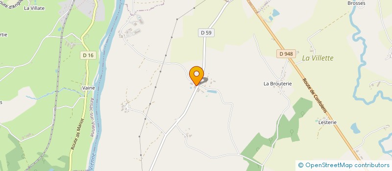 localisation de l'entreprise MADAME SIMONE OGER à SAINT-MAURICE-DES-LIONS