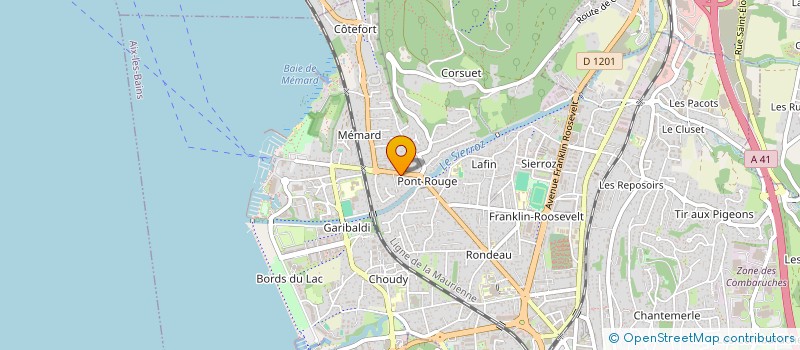 localisation de l'entreprise MADAME SIMONE PACHE  AIX-LES-BAINS