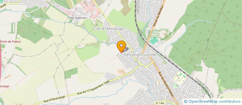 localisation de l'entreprise MADAME SIMONE PALANCHINI à HETTANGE-GRANDE