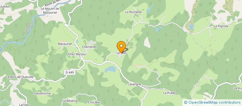 localisation de l'entreprise MADAME SIMONE PAPON à CHAMPS-SUR-TARENTAINE-MARCHAL