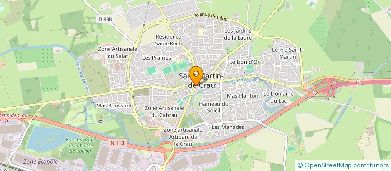 localisation de l'entreprise MADAME SIMONE PARACHINI à SAINT-MARTIN-DE-CRAU