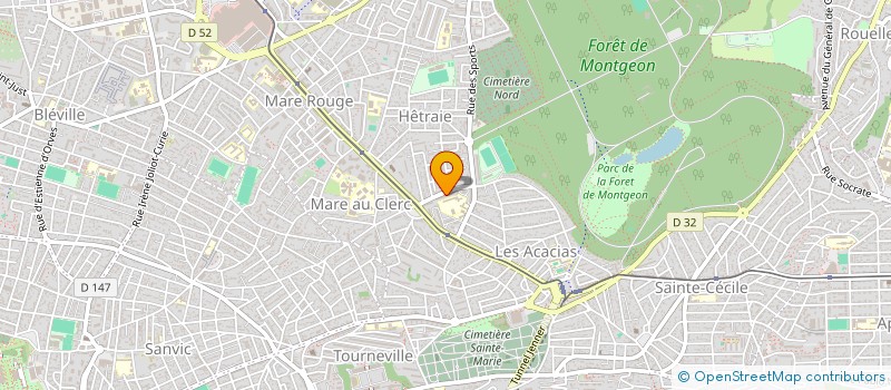 localisation de l'entreprise MADAME SIMONE PARMENTIER à LE HAVRE