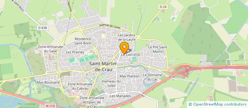 localisation de l'entreprise MADAME SIMONE PHOM PHIXAY à SAINT-MARTIN-DE-CRAU