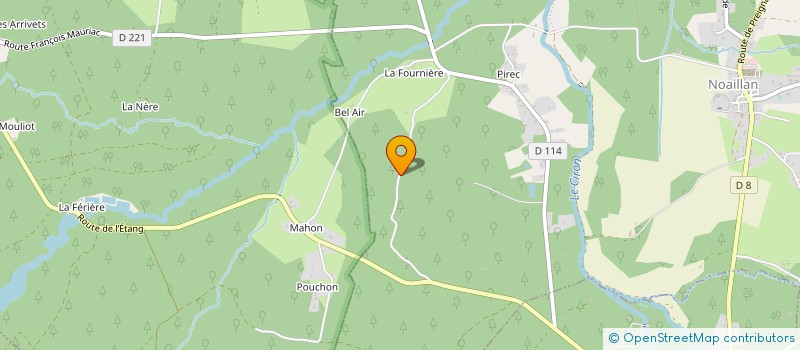 localisation de l'entreprise MADAME SIMONE PLANTON  NOAILLAN