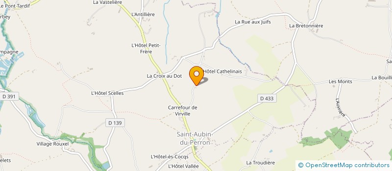 localisation de l'entreprise MADAME SIMONE PONTAIS à SAINT-SAUVEUR-VILLAGES