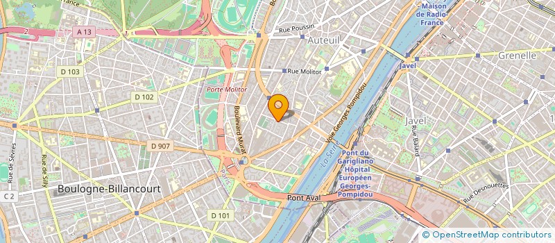 localisation de l'entreprise MADAME SIMONE POULLAIN à PARIS