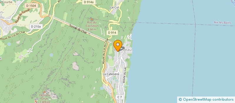 localisation de l'entreprise MADAME SIMONE PRAYAZ  BOURDEAU