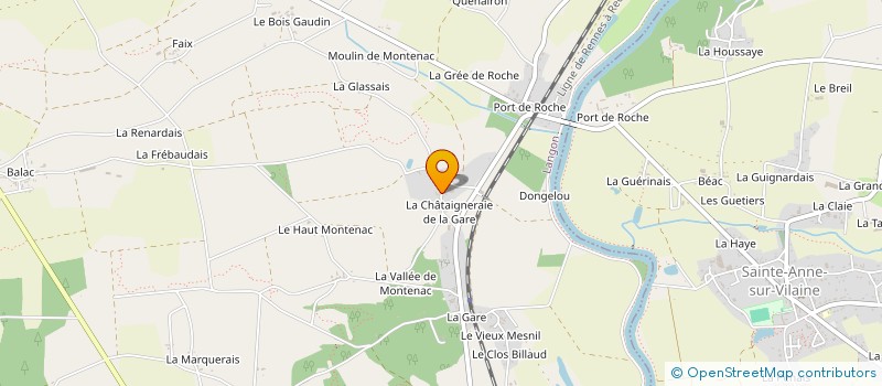 localisation de l'entreprise MADAME SIMONE RACAPE  LANGON