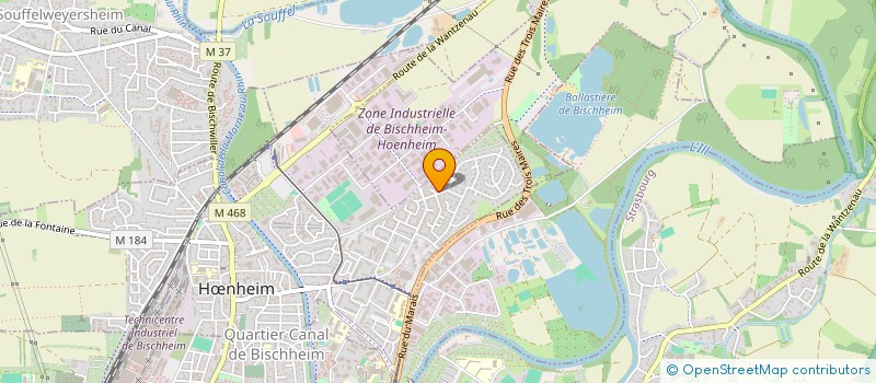 localisation de l'entreprise MADAME SIMONE RAUBER  HNHEIM