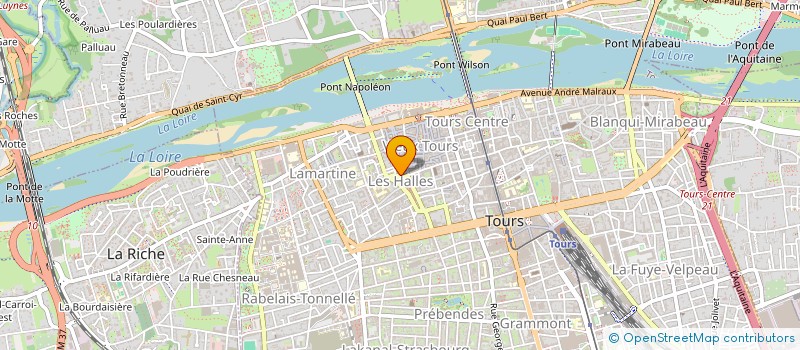localisation de l'entreprise MADAME SIMONE REILLON à TOURS