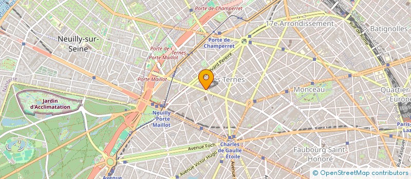 localisation de l'entreprise MADAME SIMONE REY  PARIS