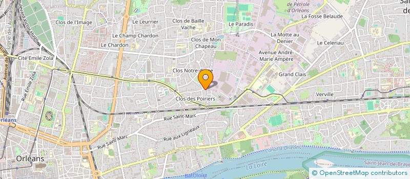 localisation de l'entreprise MADAME SIMONE RICHARD à ORLEANS