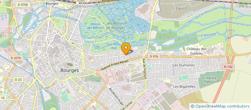 localisation de l'entreprise MADAME SIMONE RICOSSET  BOURGES