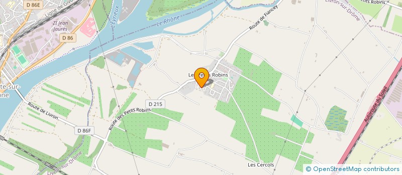 localisation de l'entreprise MADAME SIMONE RIOU  LIVRON SUR DROME