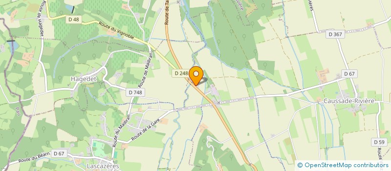 localisation de l'entreprise MADAME SIMONE ROBINO  VILLEFRANQUE