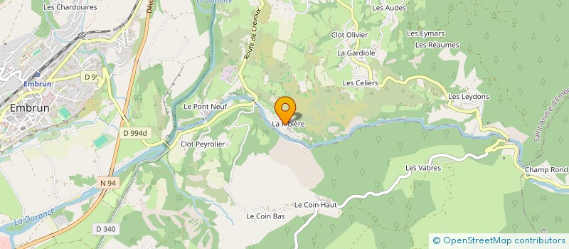 localisation de l'entreprise MADAME SIMONE ROCHE  SAINT-ANDRE-D EMBRUN