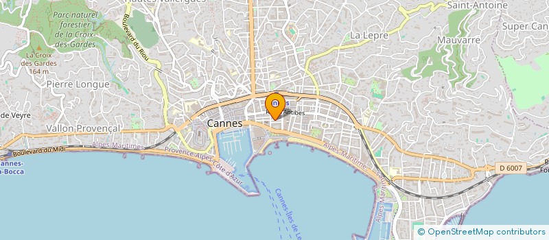 localisation de l'entreprise MADAME SIMONE ROMANENS à CANNES