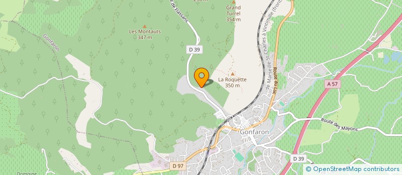 localisation de l'entreprise MADAME SIMONE ROMMEVAUX à GONFARON