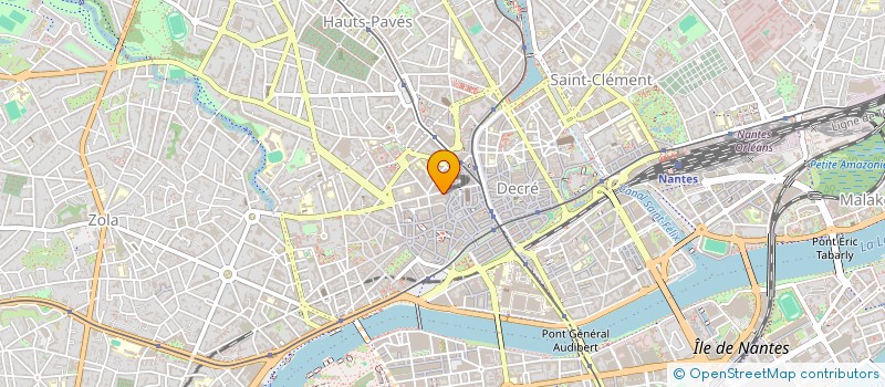 localisation de l'entreprise MADAME SIMONE ROULEAU à NANTES