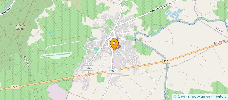 localisation de l'entreprise MADAME SIMONE SANCHEZ  ARGELIERS