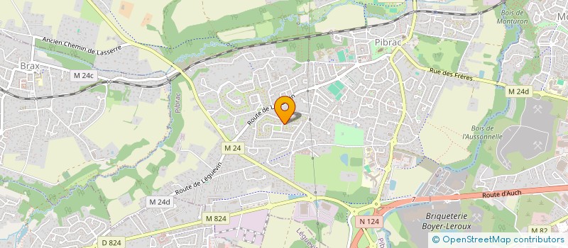 localisation de l'entreprise MADAME SIMONE SARRAIL  PIBRAC