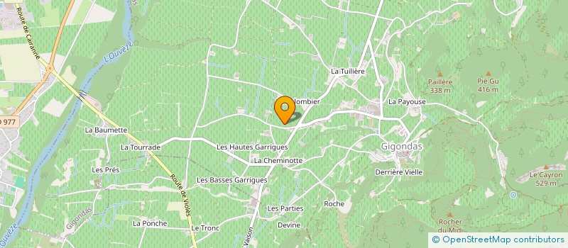 localisation de l'entreprise MADAME SIMONE SAUREL  GIGONDAS