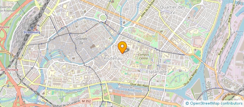 localisation de l'entreprise MADAME SIMONE SCHMITT  STRASBOURG