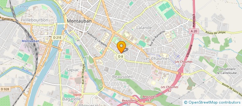localisation de l'entreprise MADAME SIMONE SCHWARTZ à MONTAUBAN
